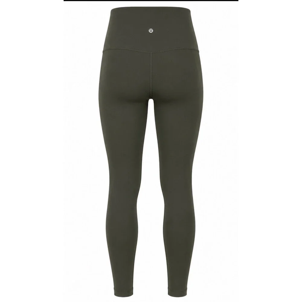 Lululemon Wunder Under High Rise Tight 29” Leggings Women’s Size 6 Dark Olive Gr